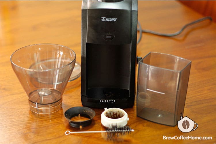 disassemble-burr-grinder