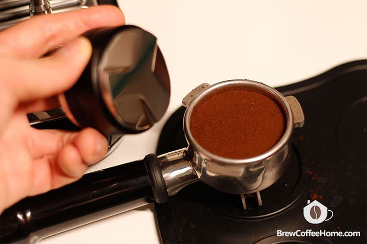 coffee grounds distributor