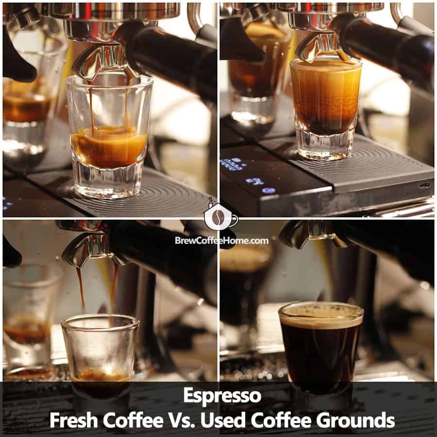 reuse coffee grounds for espresso