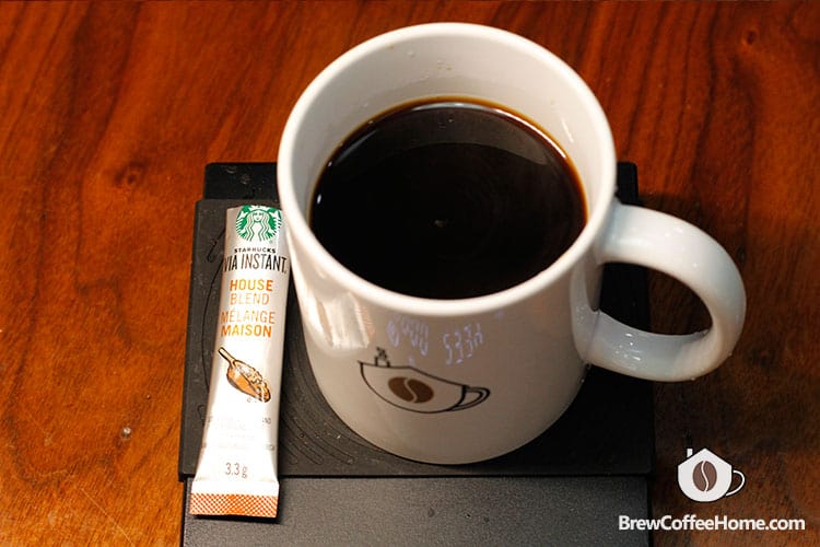 starbucks via house blend