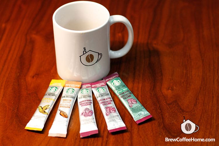 starbucks via instant coffee