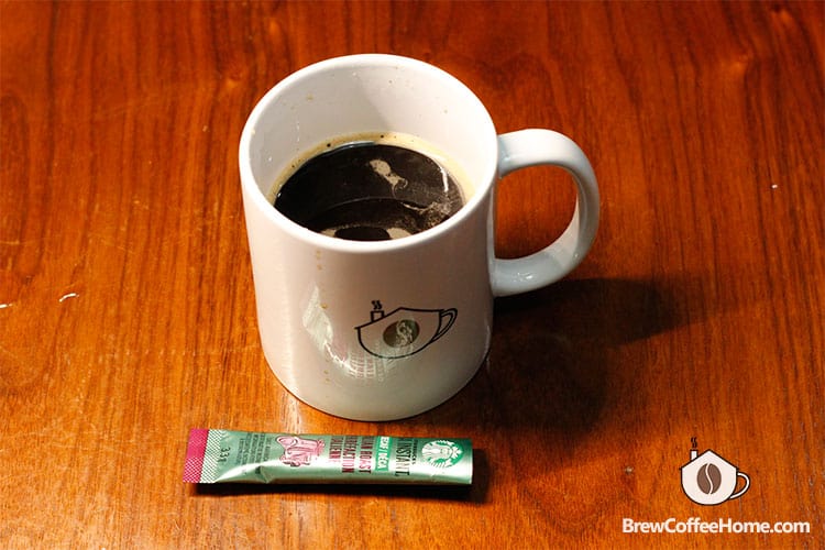 Starbucks VIA Instant Decaf Coffee Packets Italian Roast