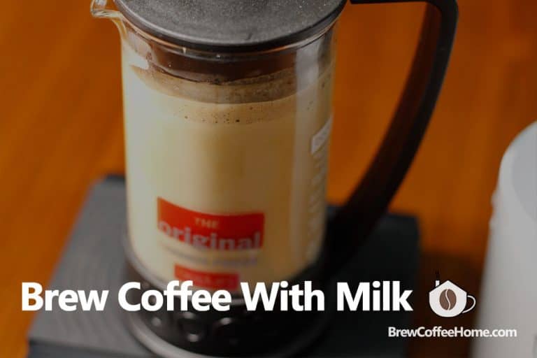 Can You Brew Coffee With Milk? We Tried Hot and Cold Brew