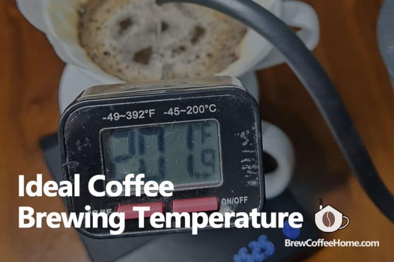 What Is The Ideal Coffee Brewing Temperature? Brew Coffee At Home