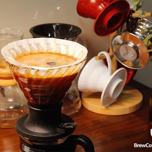 Hario-Switch-steeping-the-coffee