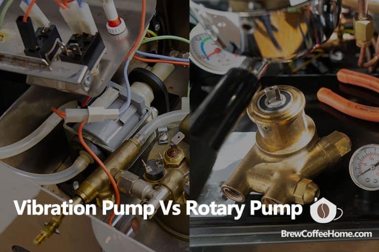 Vibration Pump Vs. Rotary Pump In Espresso Machines