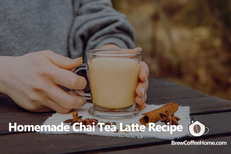 Homemade Starbucks Chai Tea Latte Recipe