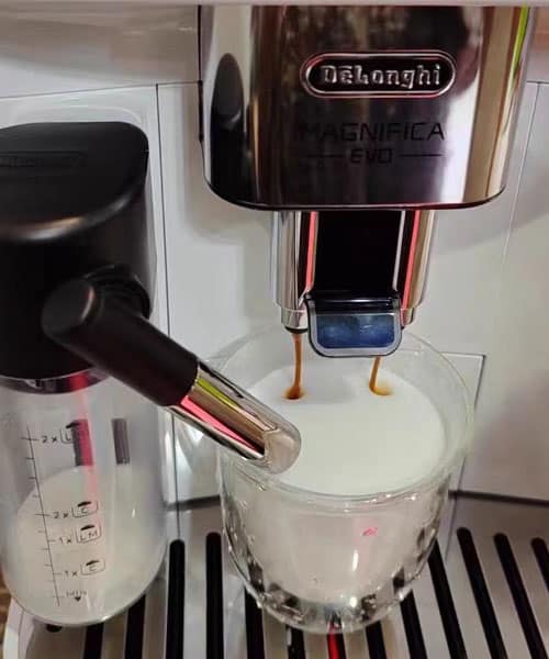 delonghi-magnifica-evo-brewing