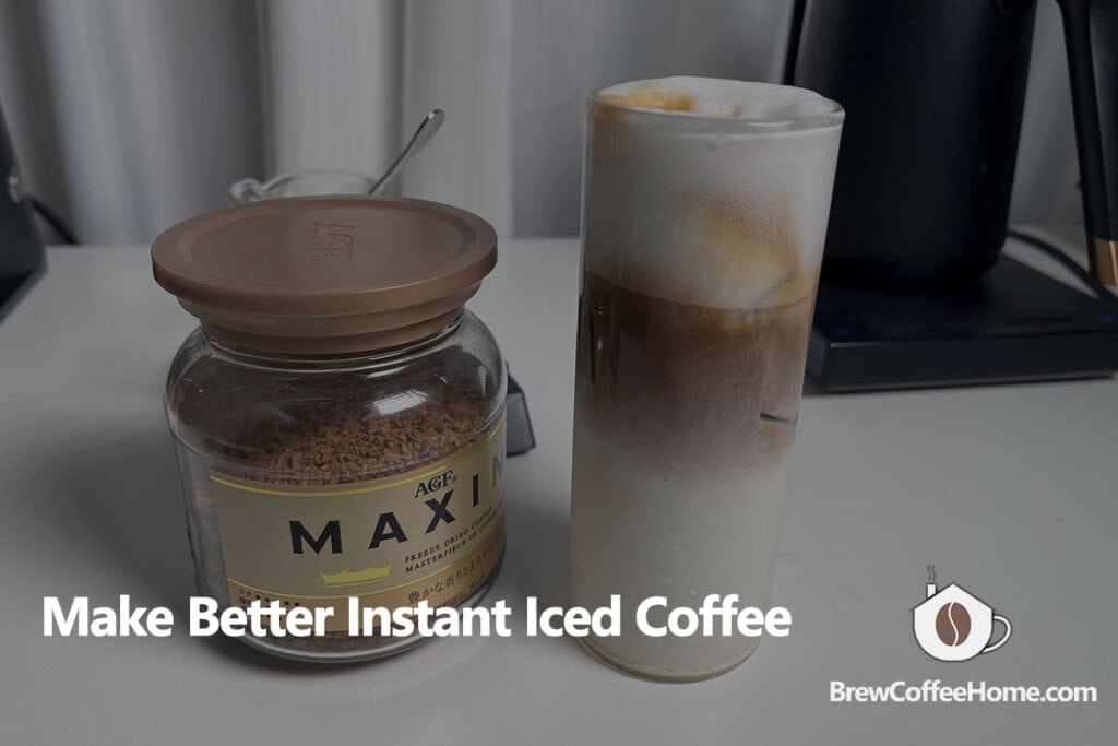 making-iced-coffee-with-instant-coffee-featured