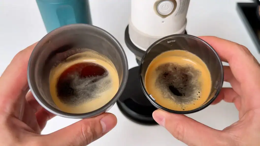 outin-mino-vs-Nano-capsule-coffee-comparison